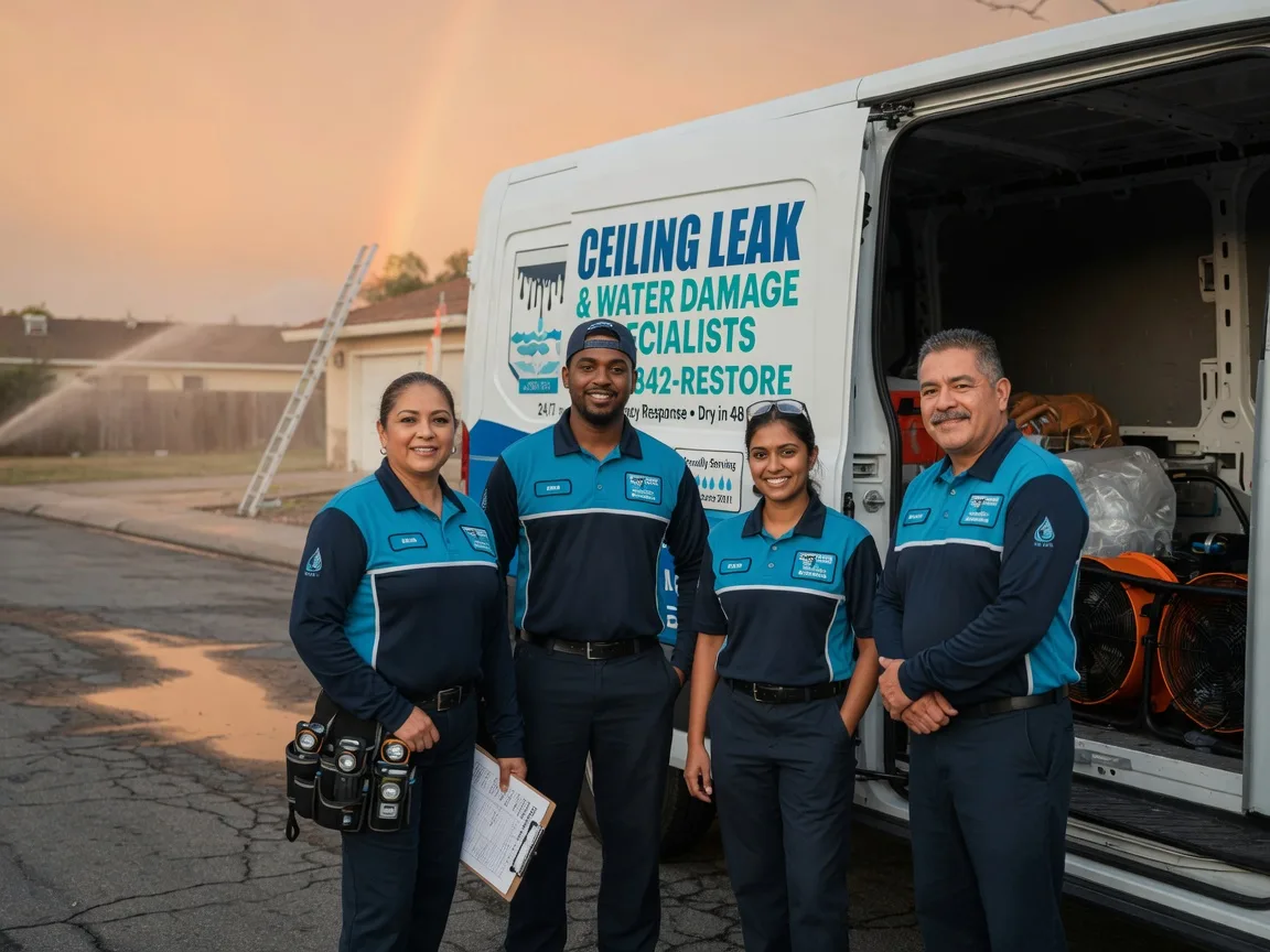 Ceiling Leak Cleanup company in Fairfield, VT