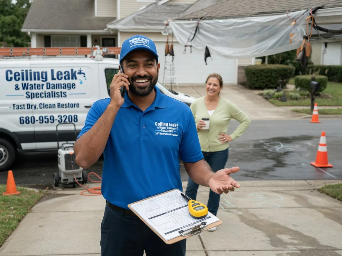 Ceiling Leak Cleanup Fairfield, VT FAQs